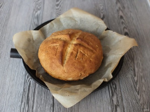 Хлеб на соде и кефире - фото шаг 7