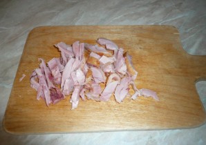 Салат с копченым мясом - фото шаг 6