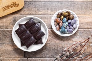 Шоколадные гнёзда на Пасху - фото шаг 1