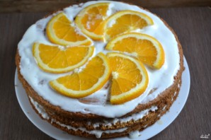 Апельсиновый торт  - фото шаг 6
