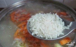 Сырный суп с крабовыми палочками - фото шаг 2