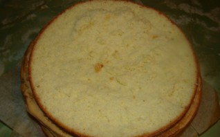 Бисквитные коржи для торта - фото шаг 3