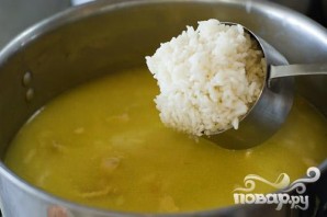 Куриный суп с рисом - фото шаг 17