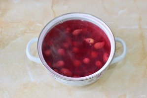 Компот из кизила на зиму - фото шаг 6