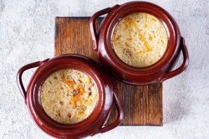 Рис с мясом в горшочках - фото шаг 10