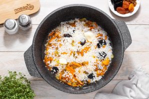 Постный плов - фото шаг 9