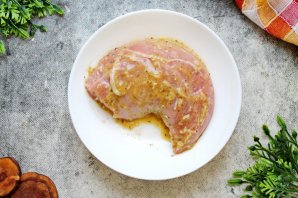 Индейка в медово-горчичном соусе - фото шаг 6