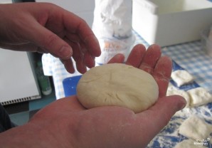 Тесто для беляшей в хлебопечке "Мулинекс" - фото шаг 3