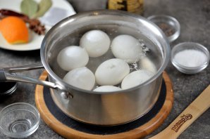 Чайные яйца по-китайски - фото шаг 2