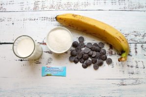 Бананово-шоколадное суфле - фото шаг 1