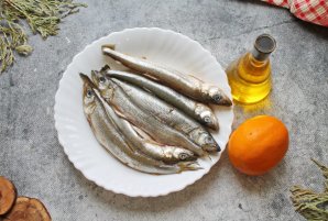 Корюшка на мангале - фото шаг 4