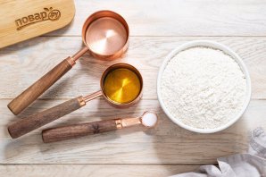 Вегетарианское песочное тесто - фото шаг 1