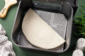Тортилья в аэрогриле - фото шаг 8