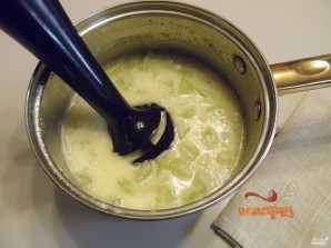 Суп из кабачков с сыром - фото шаг 5