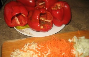 Фаршированный перец с овощами - фото шаг 1