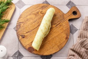 Блинчики из кабачков с курицей - фото шаг 14