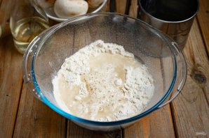 Постные вареники с грибами - фото шаг 3