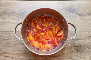 Варенье из персиков с желфиксом - фото шаг 6