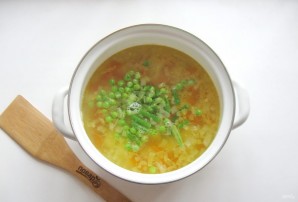 Овощной суп с сырными шариками - фото шаг 6