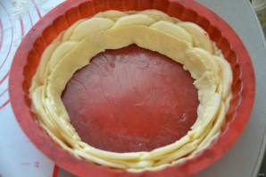Яблочный пирог "Чайная роза" - фото шаг 8