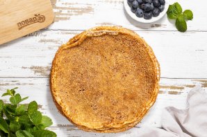 Блины дрожжевые постные - фото шаг 10