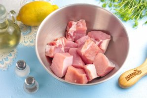 Шашлык из свинины с лимоном - фото шаг 2