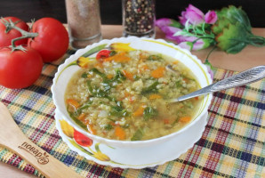 Греческий суп с чечевицей - фото шаг 9