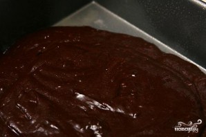 Кофейно-шоколадные пирожные с грецкими орехами - фото шаг 2