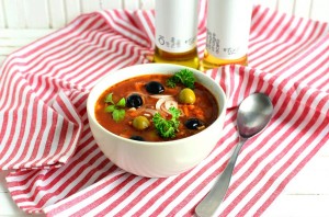 Греческий томатный суп - фото шаг 5