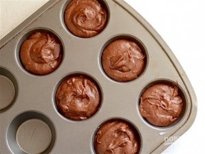 Простые шоколадные кексы - фото шаг 4