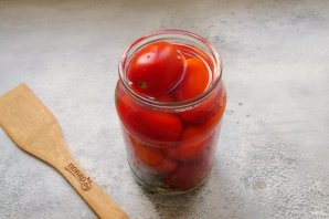 Быстрые квашеные помидоры - фото шаг 5