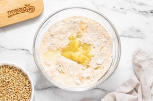 Оладьи из зеленой гречки - фото шаг 7