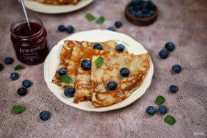 Блинчики на молоке заварные - фото шаг 11