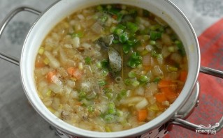 Грибной суп для похудения - фото шаг 4