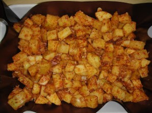 Картофель в духовке с пармезаном - фото шаг 3