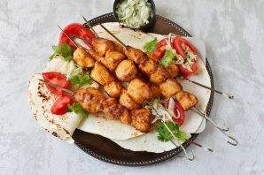 Шашлык из куриной грудки - фото шаг 8
