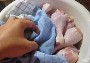Шашлык из голени курицы - фото шаг 1