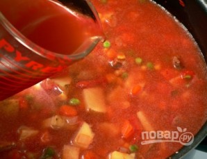 Суп-рагу с говядиной - фото шаг 7