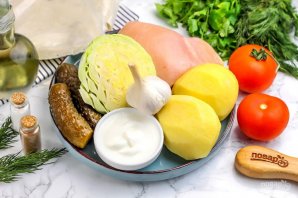 Шаурма классическая - фото шаг 1