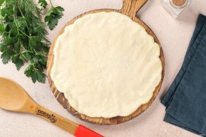 Хычины с сыром и картофелем - фото шаг 11