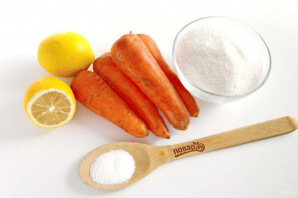 Морковное варенье с лимоном - фото шаг 1