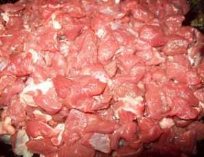 Самса с мясом в духовке - фото шаг 1
