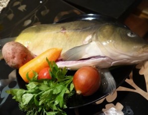 Рыбный суп из сазана - фото шаг 1