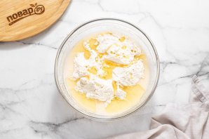 Постный манник - фото шаг 5