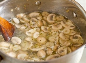 Сливочный суп с грибами   - фото шаг 4