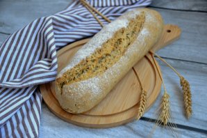 Бездрожжевой хлеб из цельнозерновой муки - фото шаг 12