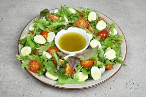 Теплый салат с тунцом - фото шаг 9