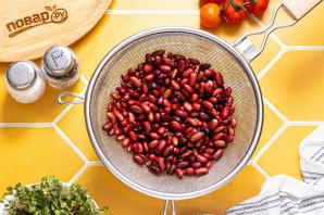 Фасоль в микроволновке - фото шаг 3