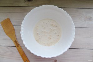Дрожжевое тесто на сливках - фото шаг 3