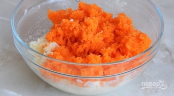 Морковное печенье для детей - фото шаг 2
